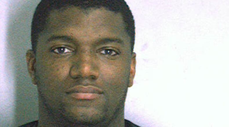 DeKalb Officer Darren Dye-Harriel was arrested and charged with sexual assault. (DeKalb County jail)