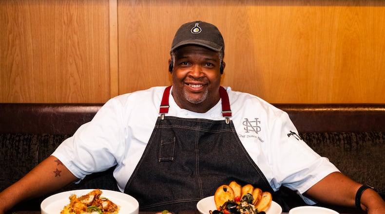 "I like to say we’re Southern in feel, national in flavor, because I’ve been inspired by every place I’ve ever lived and worked,” said Southern National chef and co-owner Duane Nutter. Courtesy of Rebecca Carmen