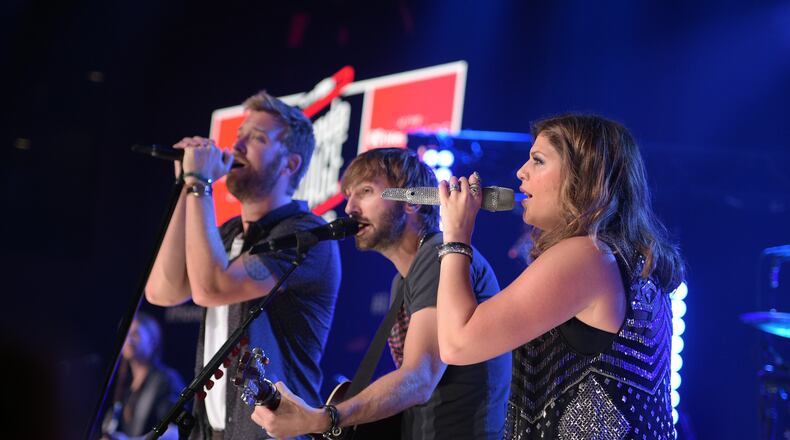 Some surprises are anticipated when Lady Antebellum performs this weekend for a hometown show of sorts. Photo: Getty Images.