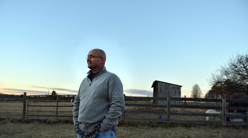 John Barge at his home in Kingston, GA January 23, 2014. The State School Superintendent will challenge Gov. Nathan Deal in the Republican primary. BRANT SANDERLIN /BSANDERLIN@AJC.COM
