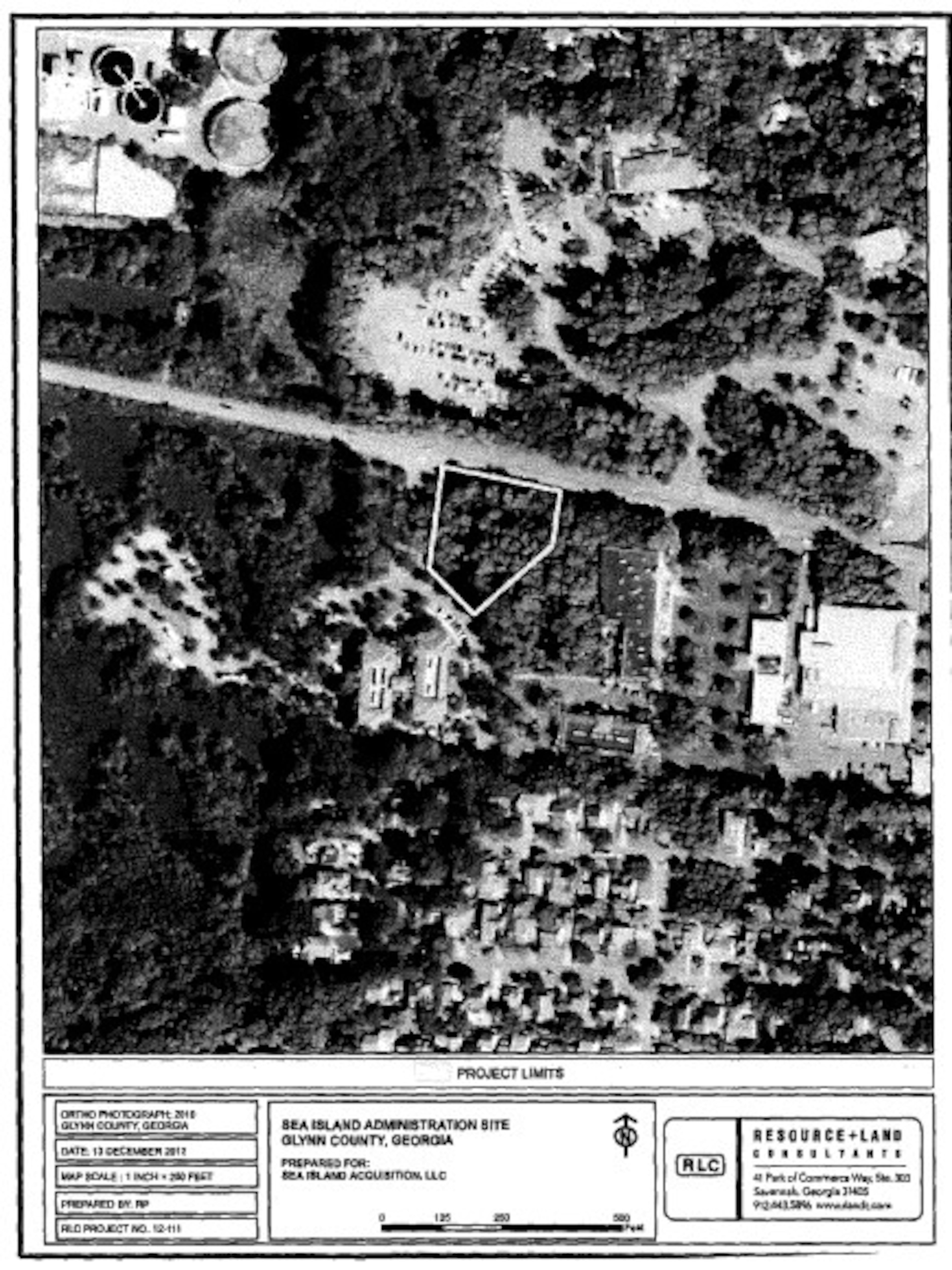 A lawsuit against Sea Island Acquisition, a resort company with a hotel on St. Simons Island, included aerial images of a wetland that Georgia environmentalists claimed was filled by the company in violation of the Clean Water Act. (Courtesy photo)
