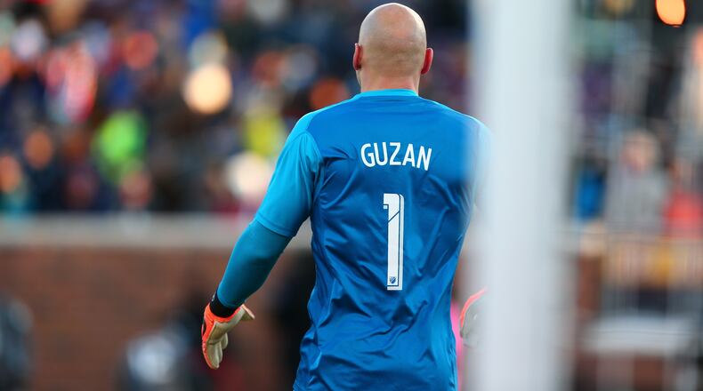 Brad Guzan should be back in goal for Atlanta United.