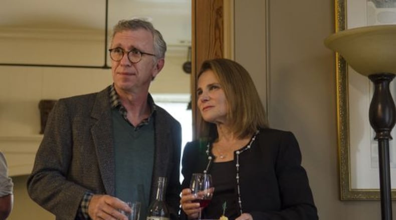 Steve Coulter as Reg and Tovah Feldshuh as Deanna - The Walking Dead _ Season 5, Episode 13 - Photo Credit: Gene Page/AMC (Photo: Gene Page/AMC)