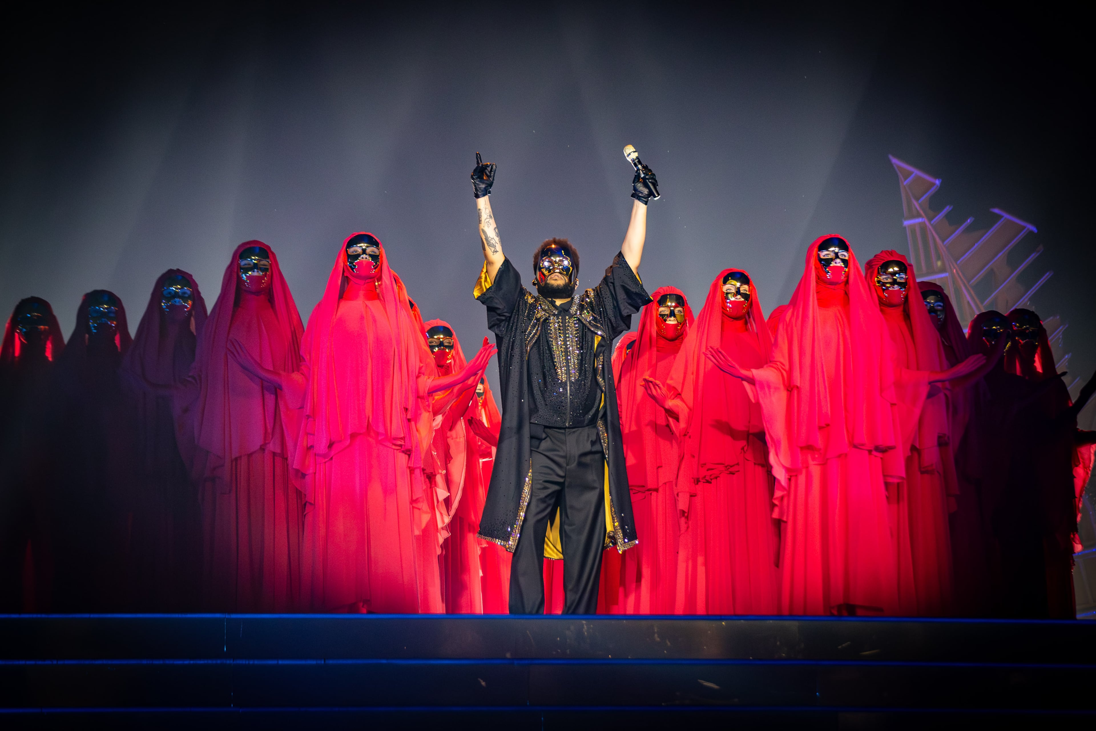 Over the past 15 years, The Weeknd has transformed himself from a little-known R&B crooner to one of the biggest stars on the planet. (Ryan Fleisher for the AJC)