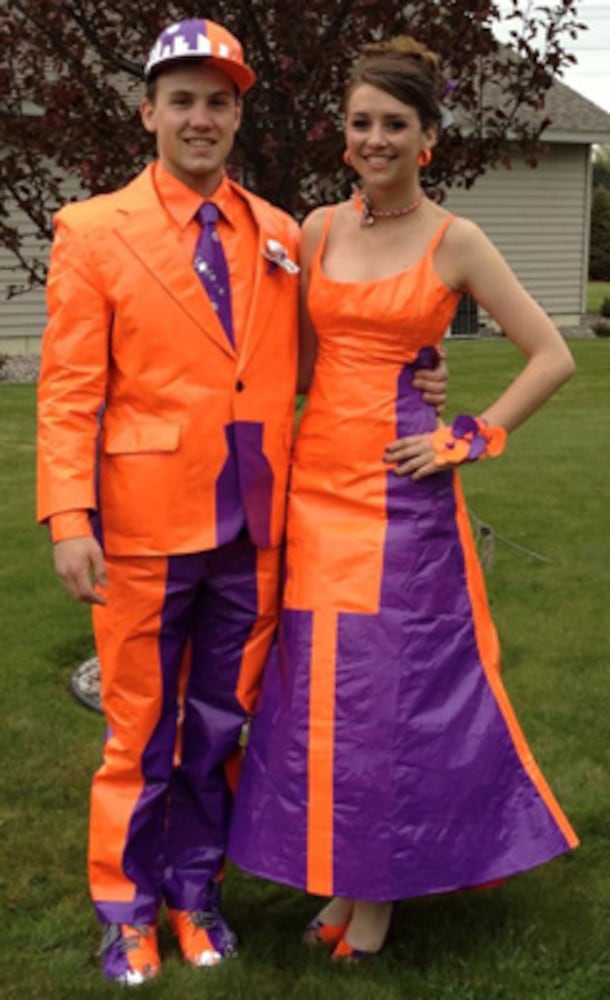 Duct Tape Stuck at Prom contest