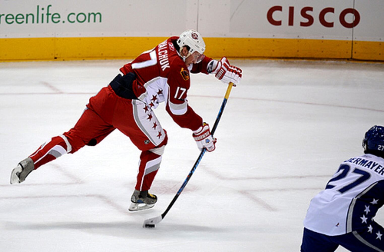 Thrashers take part in the NHL All Star game