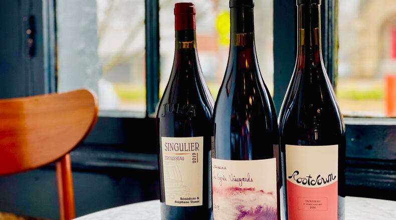 Trousseau, a once-obscure Alpine grape, has become a darling in the food-versatile realm of lighter-bodied reds. Krista Slater for The Atlanta Journal-Constitution