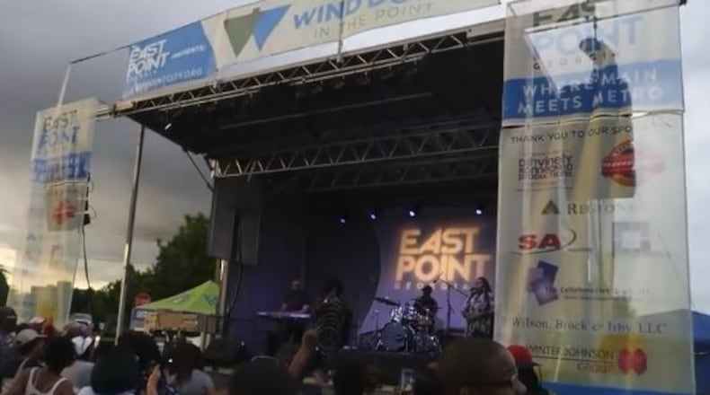The city of East Point celebrated its first “Wednesday Wind Down In The Point” on May 23. CONTRIBUTED