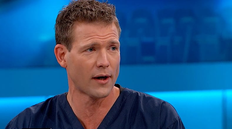 Travis Stork has been on "The Doctors" since it debuted nine years ago. It's losing its 10 a.m. slot on WSB-TV and bumped to 2:05 a.m.