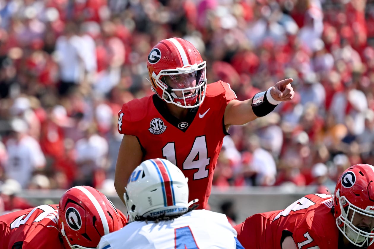 Georgia football-Western Kentucky-game time-TV network-watch online-odds-week 2