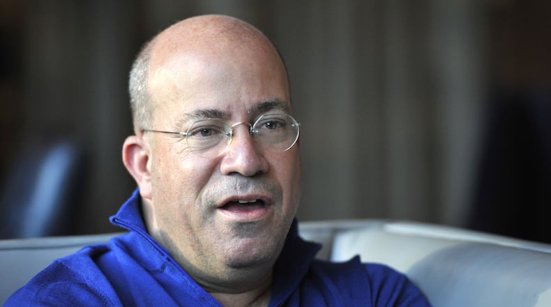 CNN Worldwide president Jeff Zucker is interviewed in Atlanta, on Friday, October 28, 2016. (DAVID BARNES / DAVID.BARNES@AJC.COM)