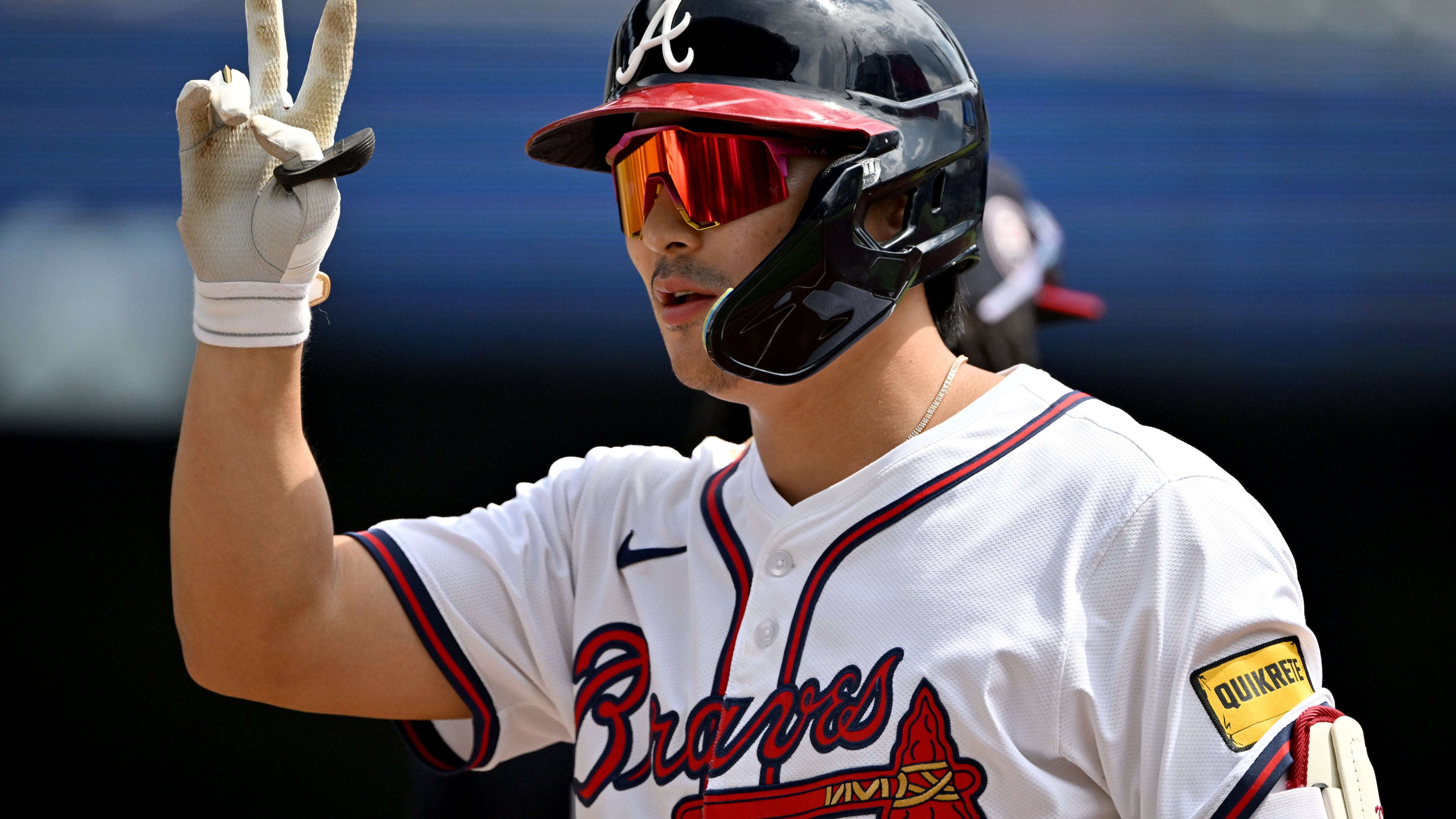 Ha-Seong Kim was solid in limited time with the Braves in September after being waived by the Rays. Kim batted .253 in 24 games at shortstop, a position where Atlanta struggled to find production all season. (Hyosub Shin/AJC)
