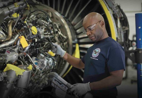 Pratt & Whitney operates an engine center in Columbus on its large manufacturing campus. (Courtesy of Pratt & Whitney)