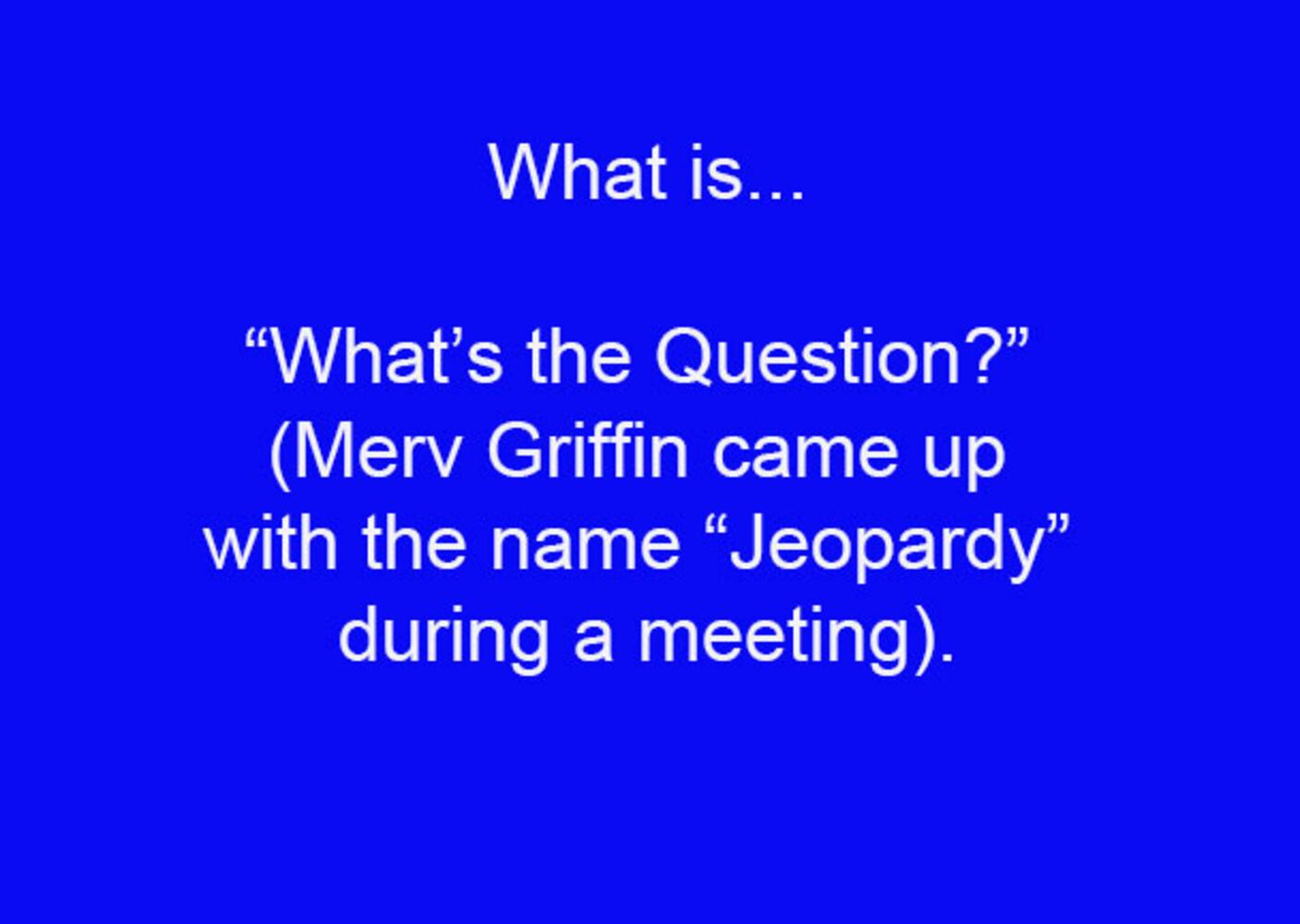 Happy 50th birthday, 'Jeopardy!'