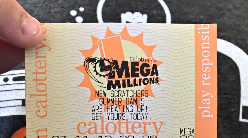 A Mega Millions lottery ticket sold in Shasta County hit the whopping jackpot of $1.22 billion. (Frederic J. Brown/AFP/Getty Images/TNS)