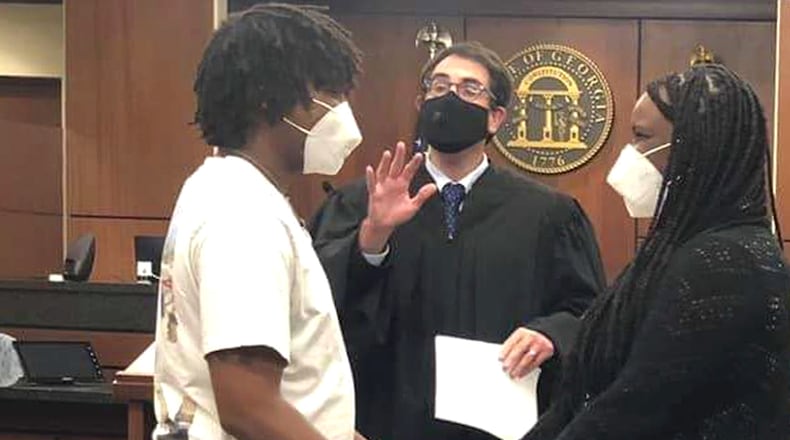 For free, weddings are offered by the Cobb County Magistrate Court only by appointment, with Chief Magistrate Judge Brendan F. Murphy shown here. (Courtesy of Cobb County)