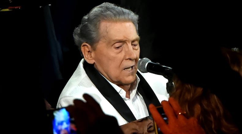 Jerry Lee Lewis performs on August 24, 2017 in Nashville, Tennessee. (Photo by Rick Diamond/Getty Images for Skyville)