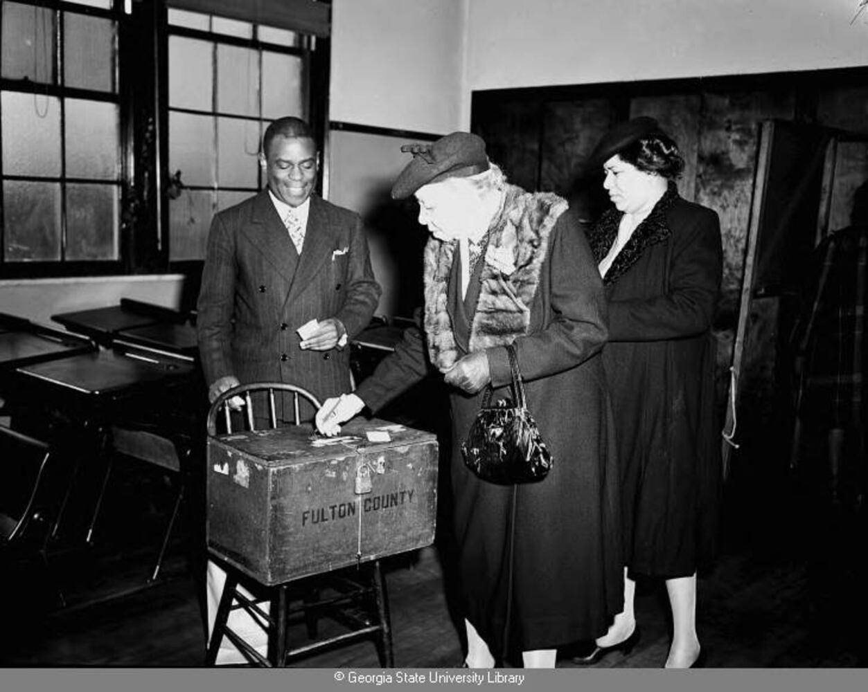 Flashback Photos: A look at voting in Georgia
