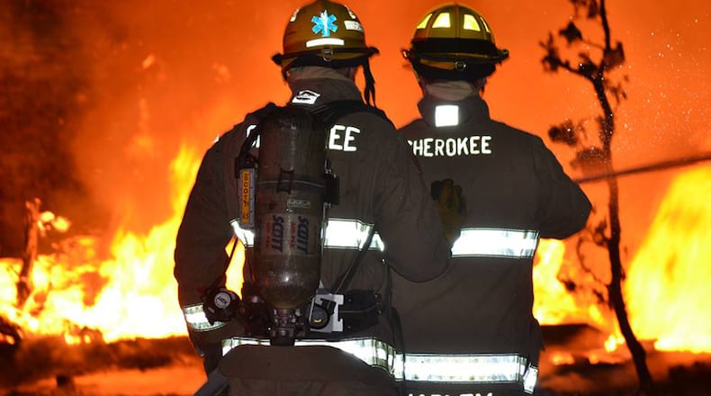 The ISO rating of Cherokee County Fire & Emergency Services has gone up a notch, from Public Protection Class 3/3Y to Class 2/2Y. CHEROKEE COUNTY FIRE via Facebook