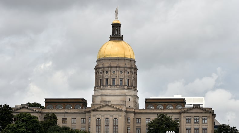 Georgia’s state Capitol. BRANT SANDERLIN