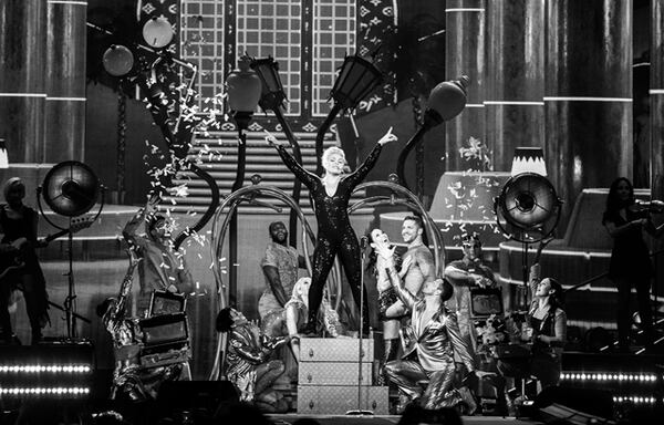 Pink's show was similar to her 2018 performance in Atlanta - but that's a good thing. Photo: Ryan Fleisher/Special to the Atlanta Journal-Constitution