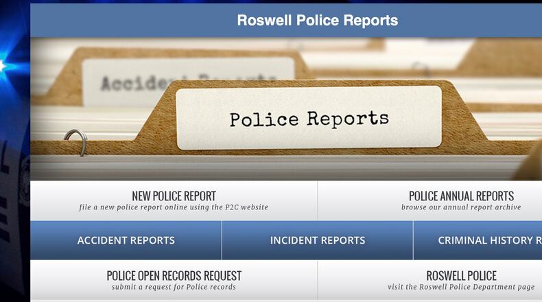 Roswell recently approved a revised fee schedule for the police department. (Courtesy City of Roswell)