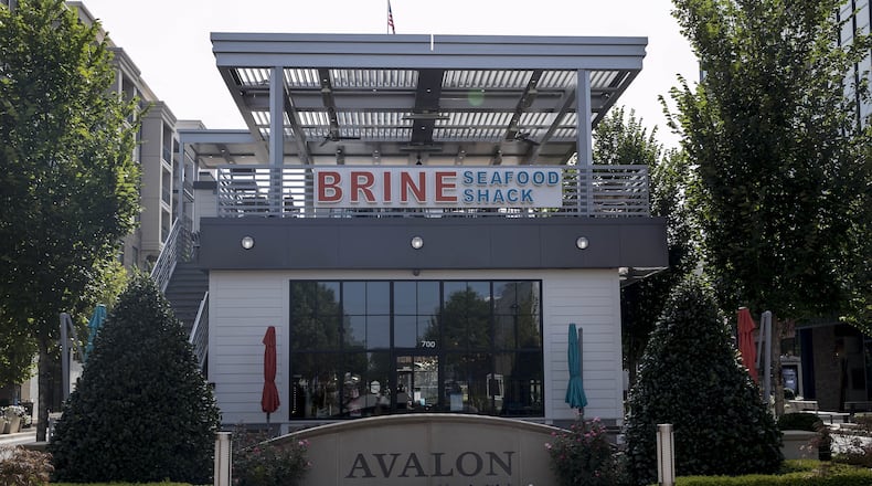 Marc Taft, who opened Brine Seafood Shack last year at the Avalon in Alpharetta, said the metro area is oversaturated with restaurants. (ALYSSA POINTER/ALYSSA.POINTER@AJC.COM)