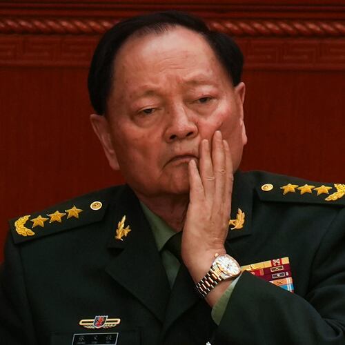 FILE - Gen. Zhang Youxia, vice chairman of China's Central Military Commission attends the opening session of the National People's Congress (NPC) at the Great Hall of the People in Beijing, China, Wednesday, March 5, 2025. (AP Photo/Ng Han Guan, File)