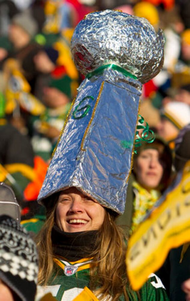 Green Bay Packers fans celebrate Super Bowl win