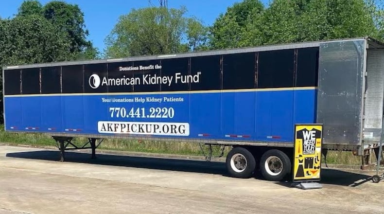 The Roswell Recycling Center is sharing space with the American Kidney Fund to accepts donations of used clothing and household goods onsite from anyone from the public. (Courtesy Ben Frye via the Roswell Recycling Center)