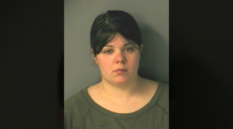 Police in Merrimack, New Hampshire, arrested Jodi Ecklund, 33, on Saturday, Feb. 4, 2017. (Merrimack Police Department)