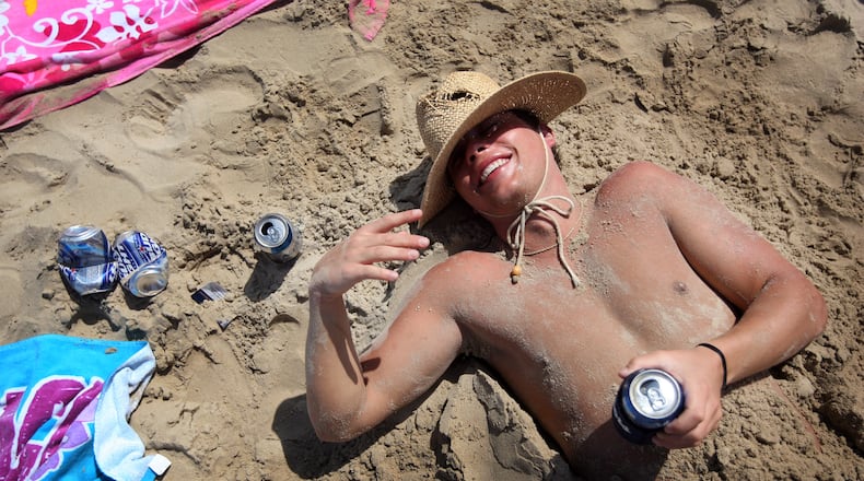 Men and millennials are more likely to engage in drunk shopping when compared to women and Gen X or Boomers respectively. (Photo by Rick Gershon/Getty Images)