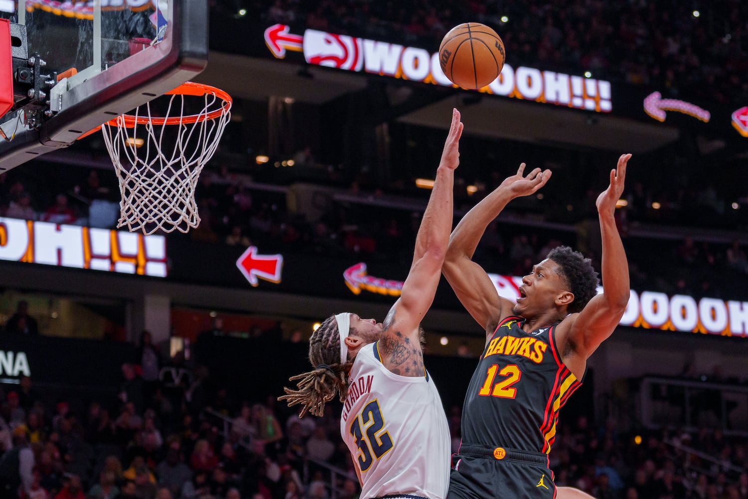 Photos: Hawks put six-game win streak on line against Nuggets