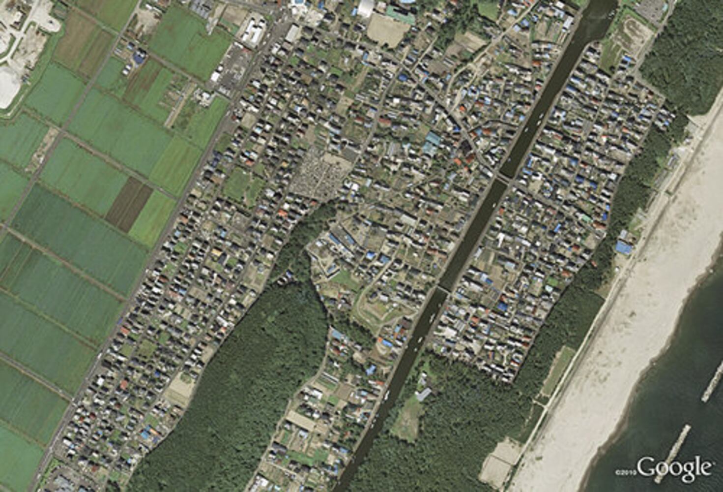 Japan Tsunami: Before and After