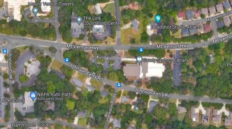Sandy Springs recently approved an agreement with Comcast for aerial-to-underground utility relocation for the Johnson Ferry Road and Mount Vernon Highway Intersection Improvements Project. (Courtesy City of Sandy Springs)