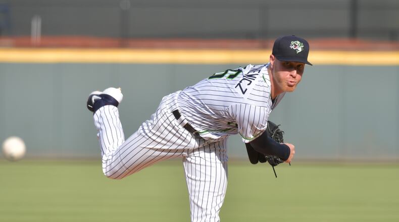 Mike Foltynewicz is 4-0 in his last five starts with the Stripers. AJC file photo