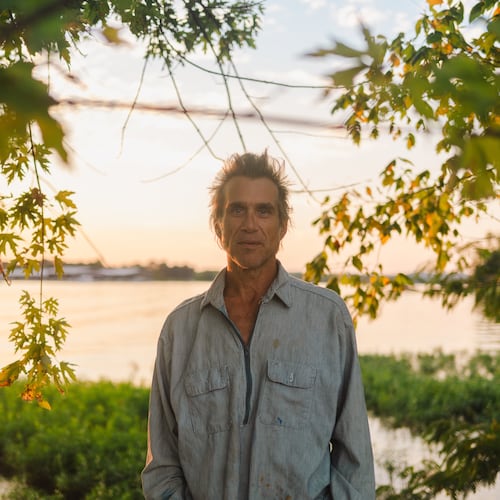In this photo provided by Missing Piece Group, Todd Snider poses for a portrait in Hendersonville, Tenn., in September 2025. (Angelina Castillo via AP)