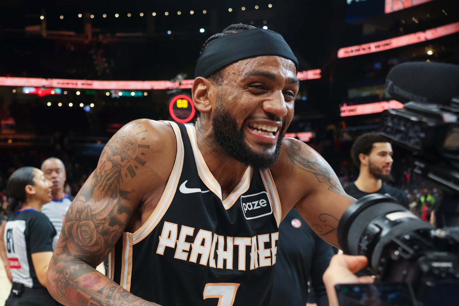 Atlanta Hawks host the Orlando Magic in an NBA game