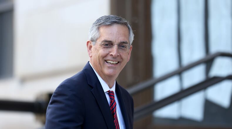 Georgia Secretary of State Brad Raffensperger is among 500 Americans who Russia has banned from entering that country. (Jason Getz / Jason.Getz@ajc.com)