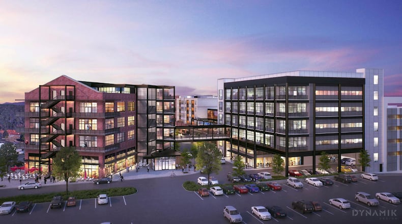 A rendering of the Southern Post development coming to Roswell. Courtesy of Armada Hoffler and S.J. Properties