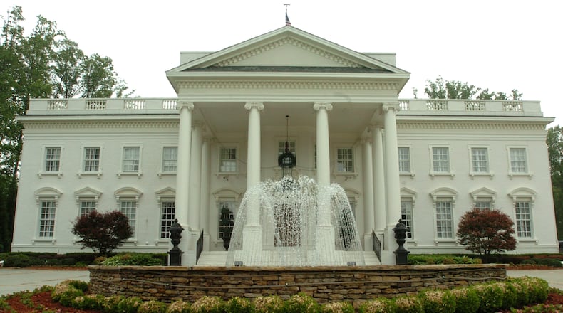This Briarcliff Road home turns heads in DeKalb County. FILE PHOTO