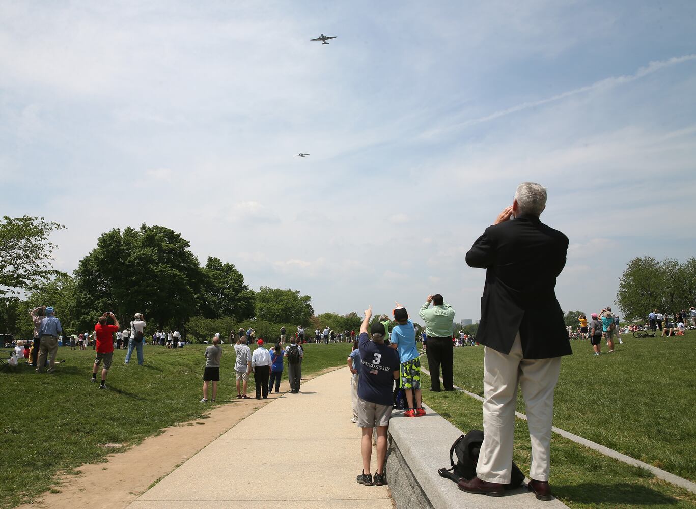 WWII Fly-over