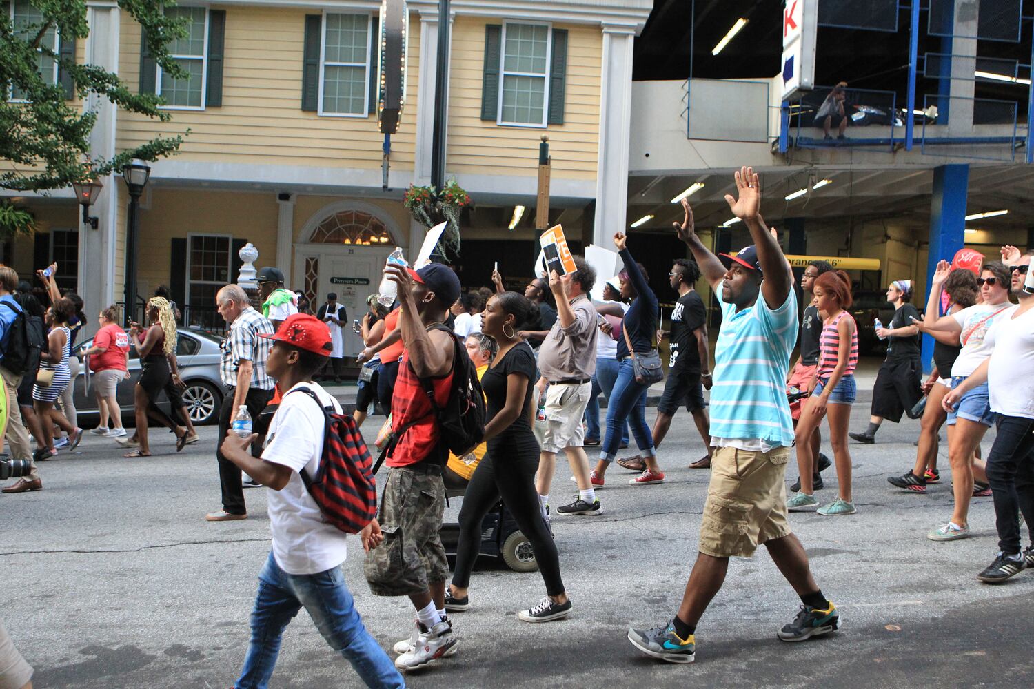 Friday demonstrations in Atlanta