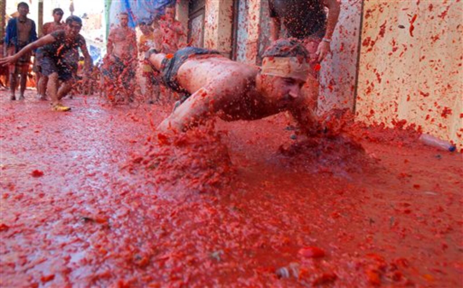 Spain Tomato Fight