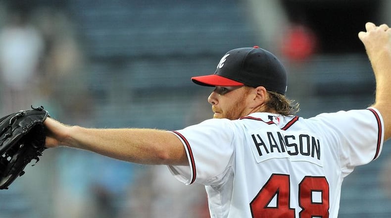 Former Braves pitcher Tommy Hanson died Nov. 9, 2015, at Piedmont Hospital. HYOSUB SHIN / HSHIN@AJC.COM