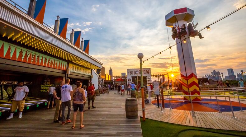 Nine Mile Station will open as part of Skyline Park on the Ponce City Market rooftop. (Jenni Girtman / Atlanta Event Photography)