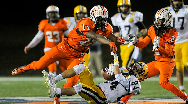 North Cobb's Chandler Wooten (17) is the No. 30 outside linebacker in the nation and the No. 45 prospect in Georgia.