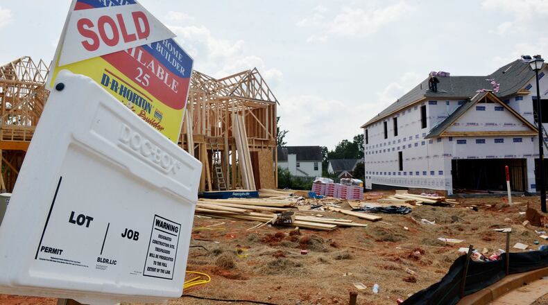 File Photo: A shortage of homes for sale keeps Atlanta prices climbing, which makes housing less affordable. KENT D. JOHNSON / KDJOHNSON@AJC.COM