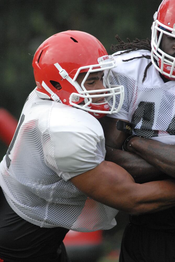 UGA practice, August 8