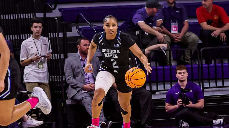 Mikyla Tolivert , a preseason All-Sun Belt pick, is one of the leading players on the GSU women's basketball tam.